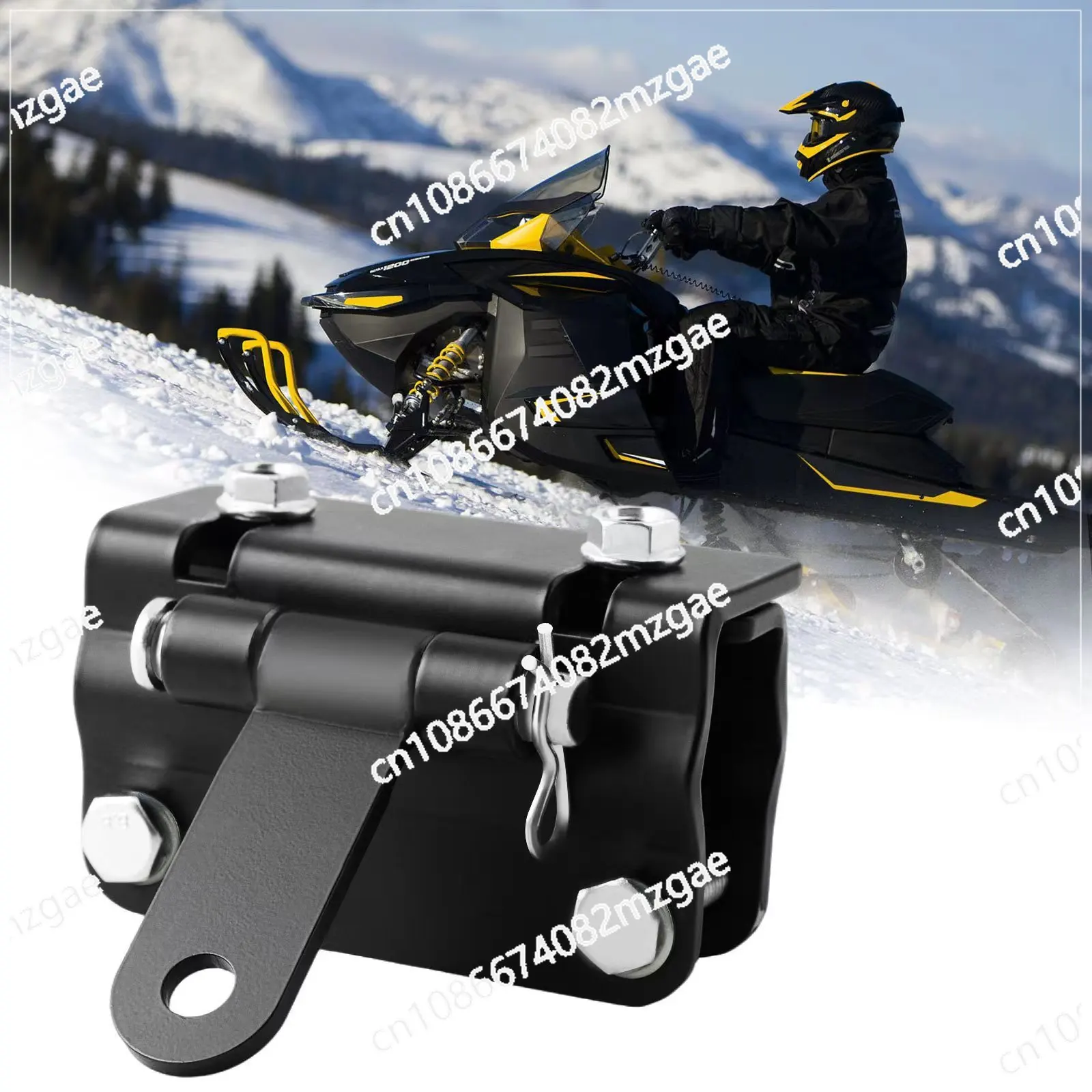 Universal Snowmobile Bumper Hook Adjustable Heavy Duty Steel Sled Trailer Traction Hook Kit
Universal Snowmobile Bumper Hook Adjustable Heavy Duty Steel Sled Trailer Traction Hook Kit