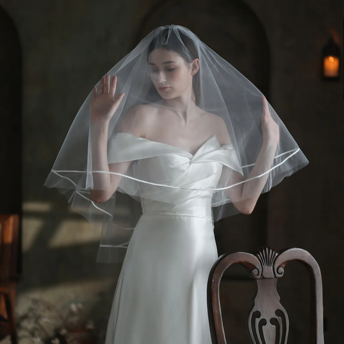 Lovely Short Wedding Veil Bridal Veils Wedding Accessories Summer White Veils
Lovely Short Wedding Veil Bridal Veils Wedding Accessories Summer White Veils