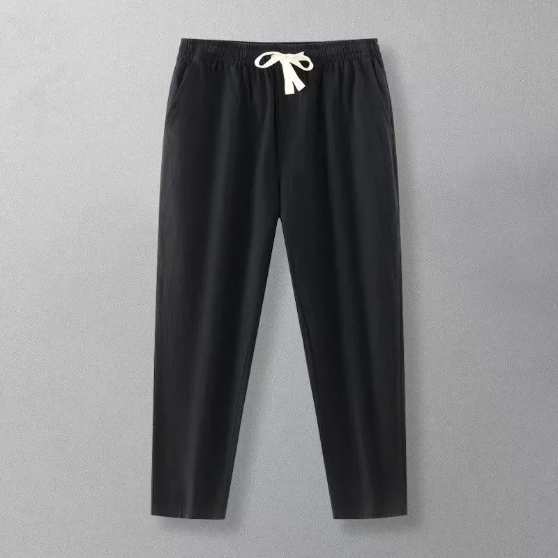 Men's Linen Pants Male Breathable Beach Trousers Fitness Lightweight Streetwear Cotton Sweatpants
Men's Linen Pants Male Breathable Beach Trousers Fitness Lightweight Streetwear Cotton Sweatpants
