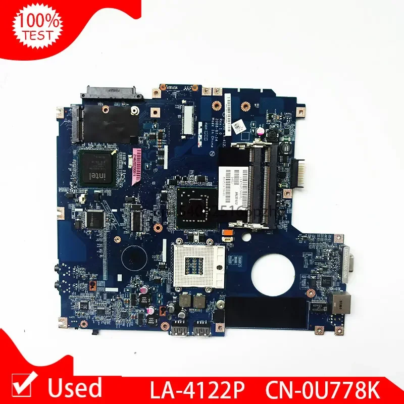 Used Mainboard U778K 0U778K CN-0U778K JAL30 LA-4122P For Dell Vostro 1510 V1510 Laptop Motherboard
Used Mainboard U778K 0U778K CN-0U778K JAL30 LA-4122P For Dell Vostro 1510 V1510 Laptop Motherboard