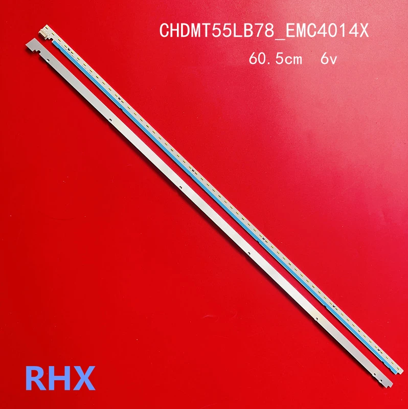 LED backlight strip for Changhong 55Q5R Strip MPEG CHDMT55LB78_EMC4014X_V0.3 Backlight LED Tube 60.5cm 6v
LED backlight strip for Changhong 55Q5R Strip MPEG CHDMT55LB78_EMC4014X_V0.3 Backlight LED Tube 60.5cm 6v
