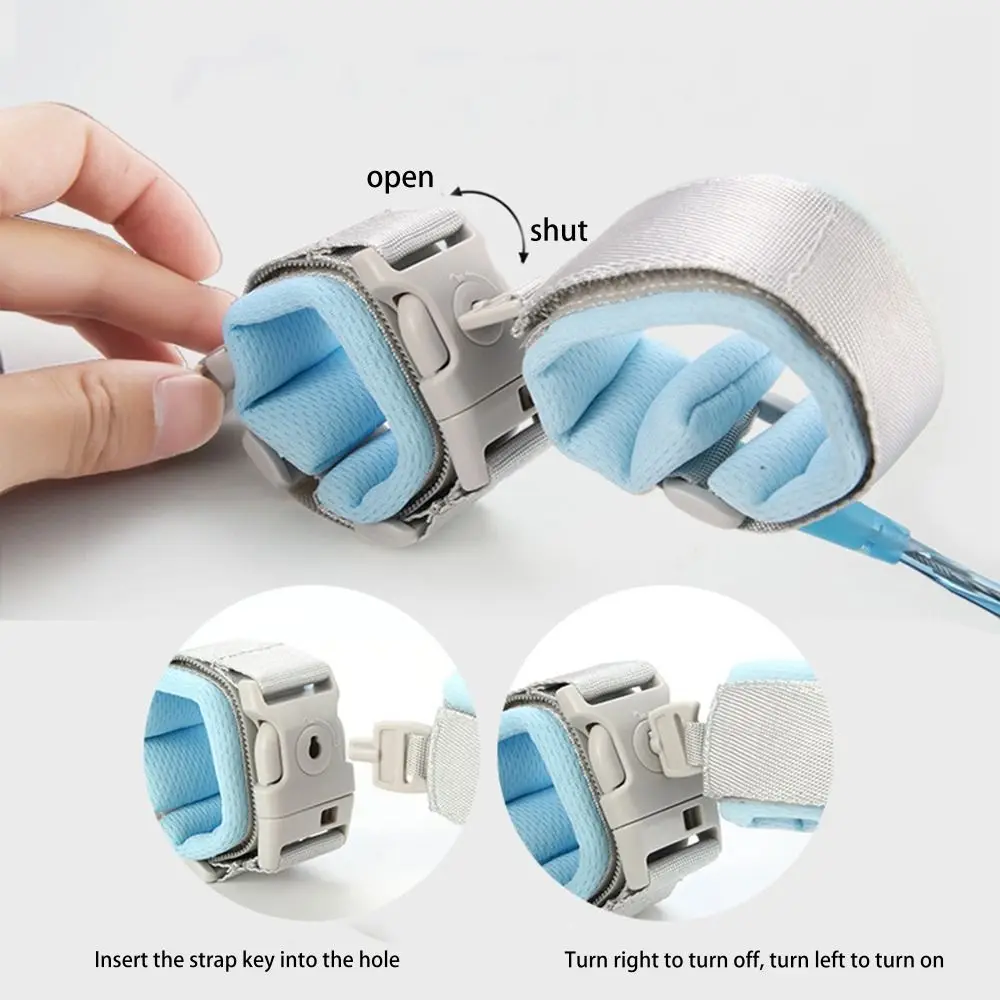 Steel Wire Toddler Harness Leashes Breathable 2 in 1 Adjustable Anti-lost Wrist Link Band Soft Comfortable Children Harness
Steel Wire Toddler Harness Leashes Breathable 2 in 1 Adjustable Anti-lost Wrist Link Band Soft Comfortable Children Harness