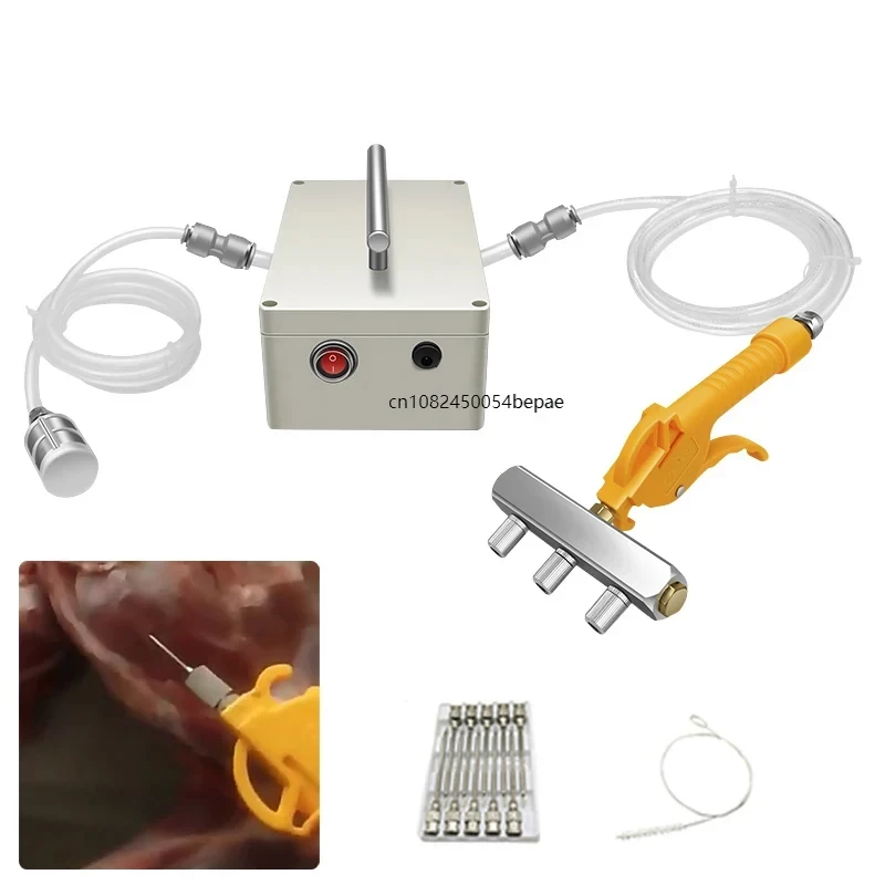 Electric Saline Injection Pump Meat Pickling Machine Meat Marinated Syringe Electric High Pressure Bacon Pump Saline Syringe
Electric Saline Injection Pump Meat Pickling Machine Meat Marinated Syringe Electric High Pressure Bacon Pump Saline Syringe