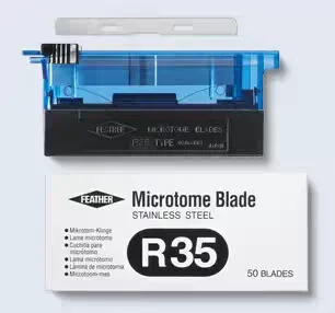 1 box R35 Thin Feather Slicer Blade
1 box R35 Thin Feather Slicer Blade