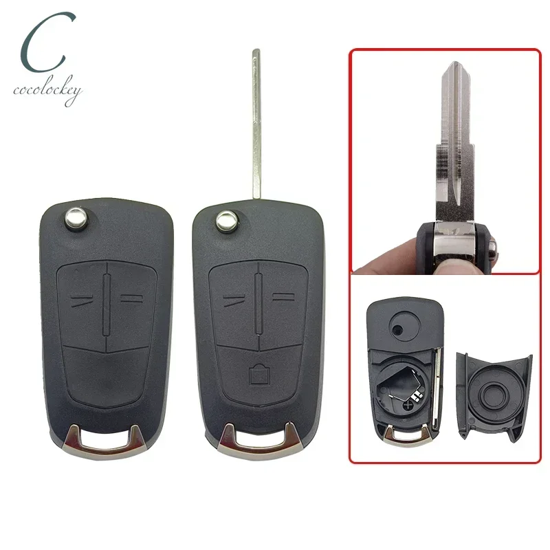 Cocolockey Remote Flip Key Shell Case for VAUXHALL Opel ANTARA 2008-2015 2 3Button Folding Car Keys Fob Uncut HU46 Accessories
Cocolockey Remote Flip Key Shell Case for VAUXHALL Opel ANTARA 2008-2015 2 3Button Folding Car Keys Fob Uncut HU46 Accessories