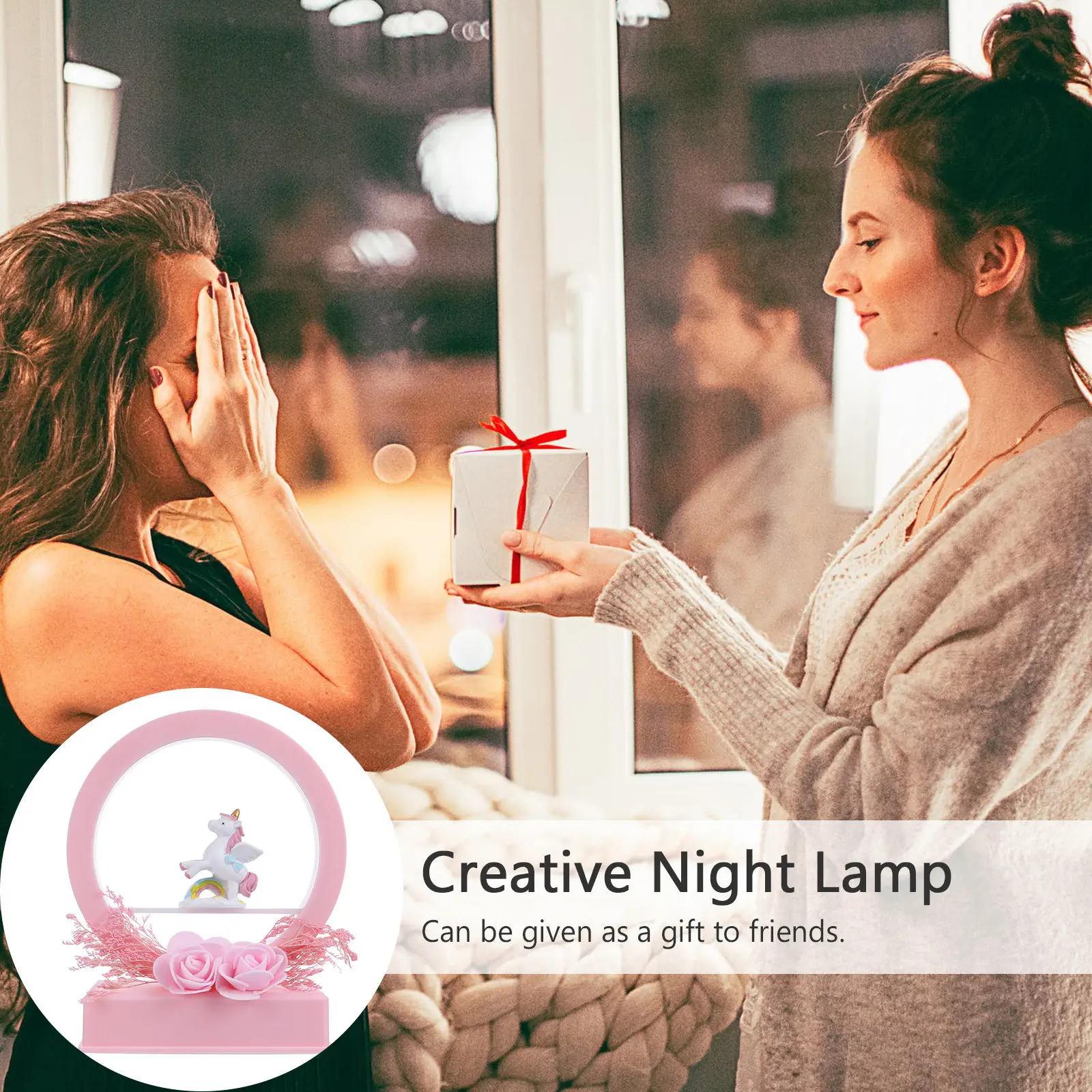 1Pcs Unicorn Music Night Lamp Premium Resin Creative Decor Lamp for Bedroom Desktop Night Light Adornment Lovely Gift
1Pcs Unicorn Music Night Lamp Premium Resin Creative Decor Lamp for Bedroom Desktop Night Light Adornment Lovely Gift