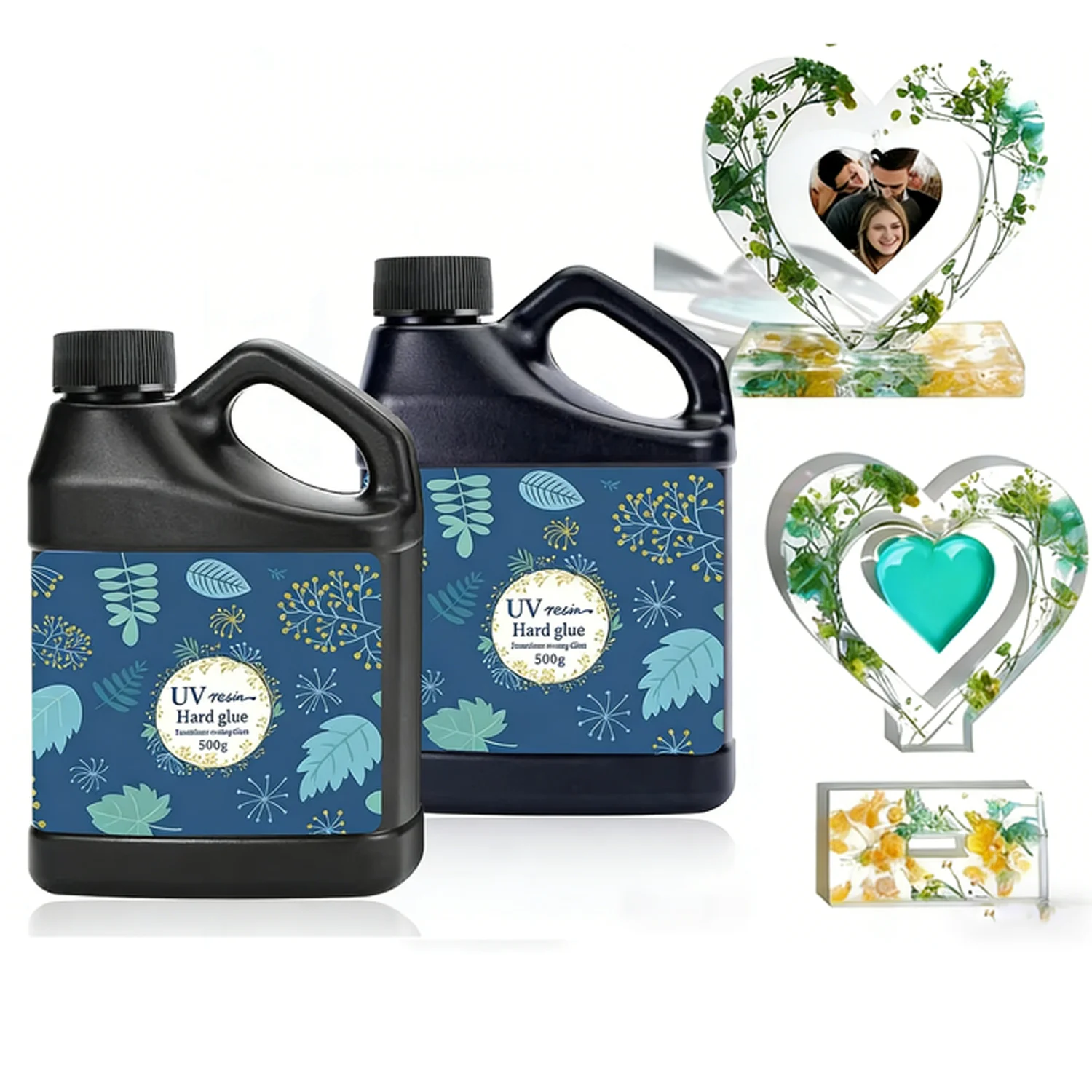 UV Resin Kit,Newly package Crystal Clear Epoxy Resin,Bubble-Free, Anti-Yellowing Art Resin That,Suitable for DIY Resin Art
UV Resin Kit,Newly package Crystal Clear Epoxy Resin,Bubble-Free, Anti-Yellowing Art Resin That,Suitable for DIY Resin Art