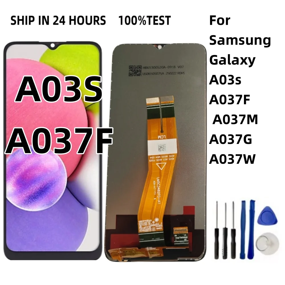 Pop 6.5" For Samsung Galaxy A03s LCD Display Screen A037F A037M A037G A037W Touch Screen Digitizer Assembly Panel Replacement Pa
Pop 6.5" For Samsung Galaxy A03s LCD Display Screen A037F A037M A037G A037W Touch Screen Digitizer Assembly Panel Replacement Pa