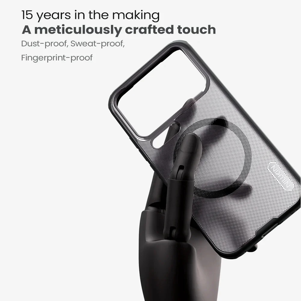 Nillkin Magnetic Frosted Shield pro Phone Case for Xiaomi 17 pro Max Mi 17 pro Mi 17 - Anti-Fingerprint Shockproof Back Cover
Nillkin Magnetic Frosted Shield pro Phone Case for Xiaomi 17 pro Max Mi 17 pro Mi 17 - Anti-Fingerprint Shockproof Back Cover