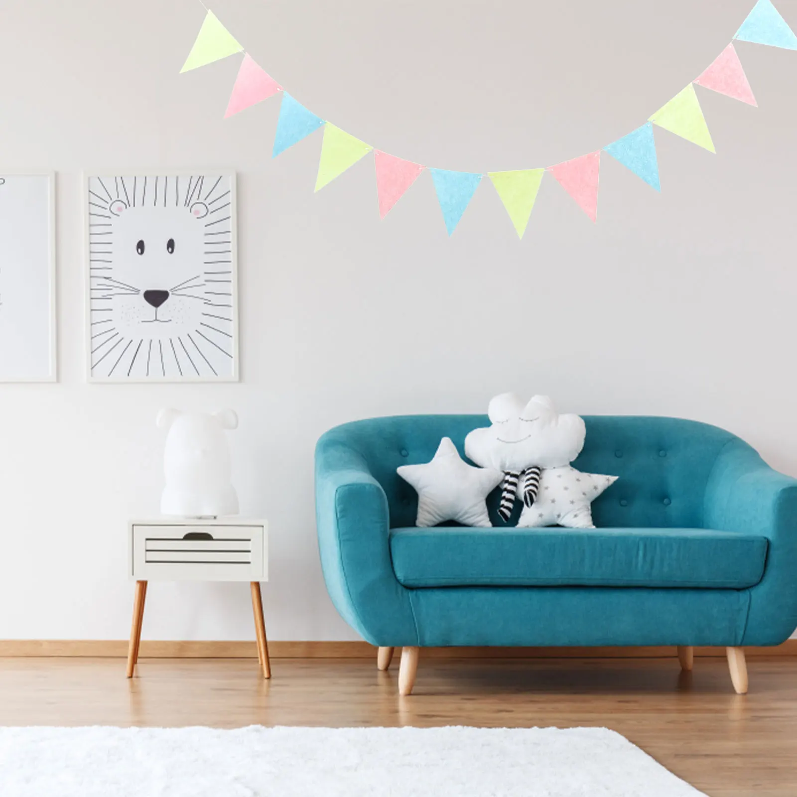 Kindergarten Hanging Banner Rainbow Triangle Flag Bunting Party Hanging Decor Classroom Birthday Party Decorations
Kindergarten Hanging Banner Rainbow Triangle Flag Bunting Party Hanging Decor Classroom Birthday Party Decorations