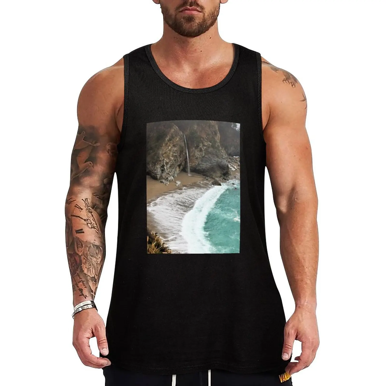 McWay Falls on a Foggy Day Tank Top Basic Everyday Tank Top Regular Fit Soft Undershirt
McWay Falls on a Foggy Day Tank Top Basic Everyday Tank Top Regular Fit Soft Undershirt