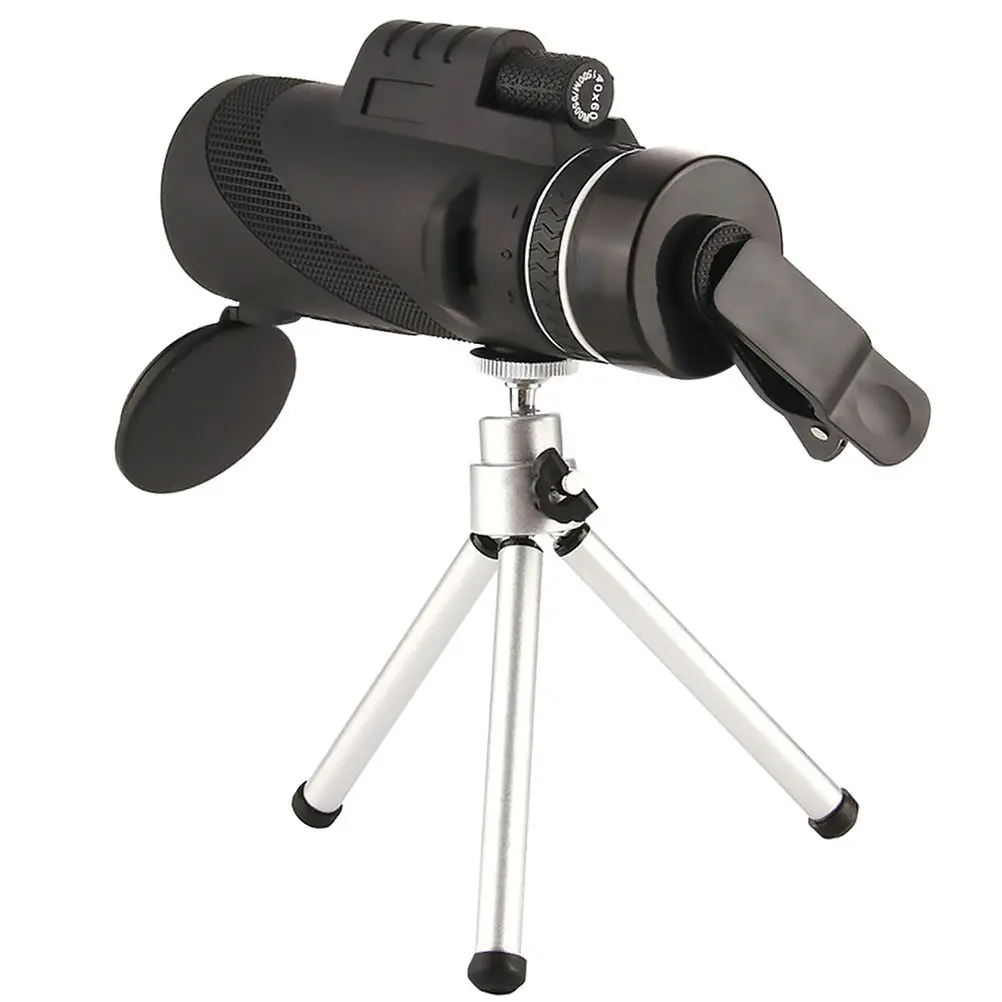 1Pcs Hd Single-Tube Telescope 40x60 Portable Outdoor Tripod Phone Holder Bird Watching High Magnification
1Pcs Hd Single-Tube Telescope 40x60 Portable Outdoor Tripod Phone Holder Bird Watching High Magnification