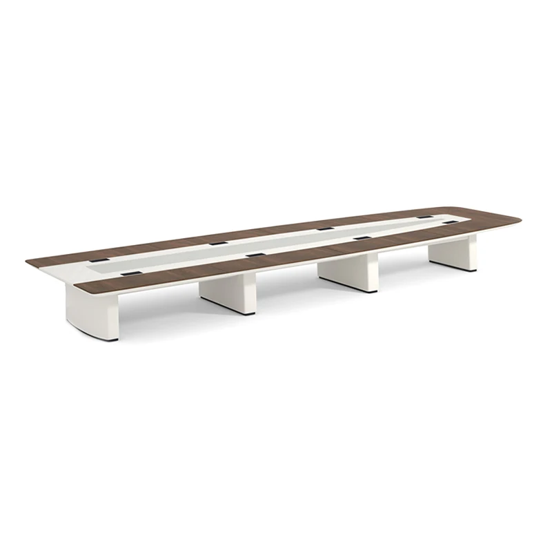 #¥Modern Conference Table Elegant Solid Wood Walnut Wood Desktop with Wire Management Suitable for Office Meetings
#¥Modern Conference Table Elegant Solid Wood Walnut Wood Desktop with Wire Management Suitable for Office Meetings