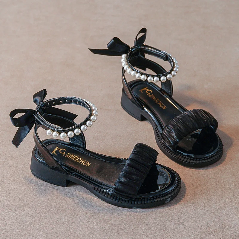 Flat Kids Beading Sandals Children Girls Bow Summer Cute Sandals Beach Sandals 2023 Princess Fashion Pearl School Roman Shoes
Flat Kids Beading Sandals Children Girls Bow Summer Cute Sandals Beach Sandals 2023 Princess Fashion Pearl School Roman Shoes