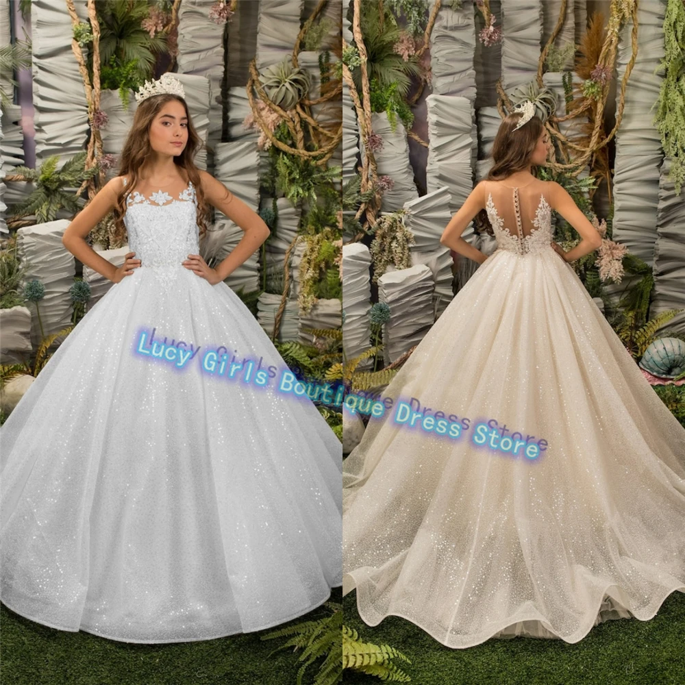 Luxurious Quality Flower Girl Dress Wedding Dresses Beauty Pageant Princess Ball Sequins Kids Birthday Party Evening Gowns
Luxurious Quality Flower Girl Dress Wedding Dresses Beauty Pageant Princess Ball Sequins Kids Birthday Party Evening Gowns