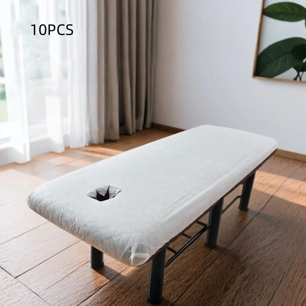 10Pcs 105×215cm Disposable Bed Sheets With Face Cutout Elastic Non-woven Waterproof Cover for Massage Table Beauty Spa Salon
10Pcs 105×215cm Disposable Bed Sheets With Face Cutout Elastic Non-woven Waterproof Cover for Massage Table Beauty Spa Salon