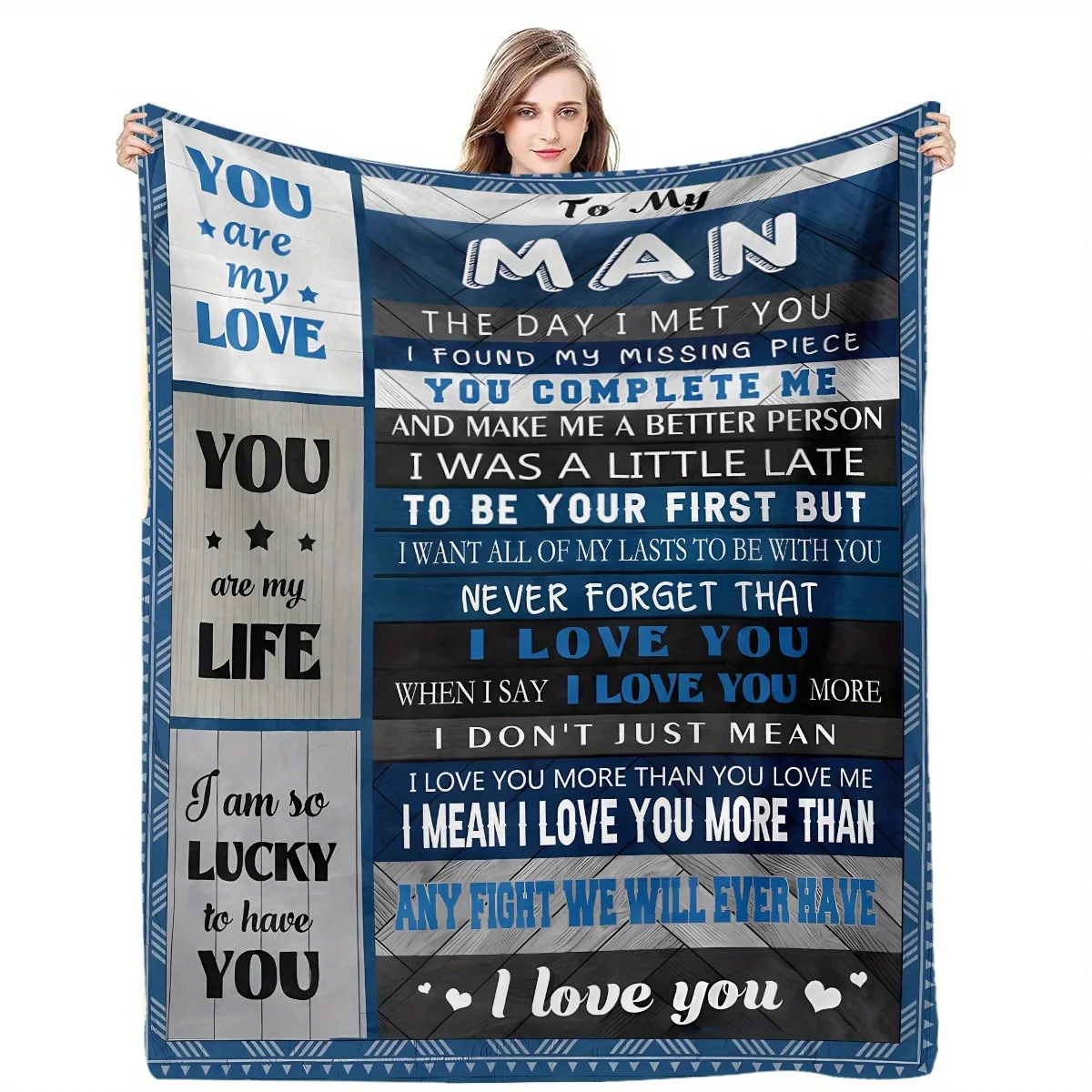 1pc Boyfriend Gifts for Men, Boyfriend Gifts for Men, Boyfriend Birthday Gift Ideas for Men, Cool Unique Anniversary Christmas Birthday I Love You Gifts for Him Boyfriend Men Who Has Everything Blanket
1pc Boyfriend Gifts for Men, Boyfriend Gifts for Men, Boyfriend Birthday Gift Ideas for Men, Cool Unique Anniversary Christmas Birthday I Love You Gifts for Him Boyfriend Men Who Has Everything Blanket
