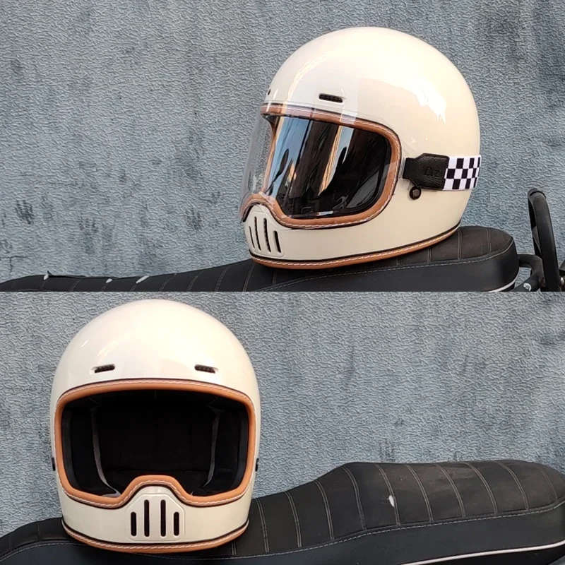 ORZ Retro Motorcycle Full Helmet Motorcycle Helmet Four Seasons Couple Street Bike Helmet Riding Cascos Para Moto
ORZ Retro Motorcycle Full Helmet Motorcycle Helmet Four Seasons Couple Street Bike Helmet Riding Cascos Para Moto