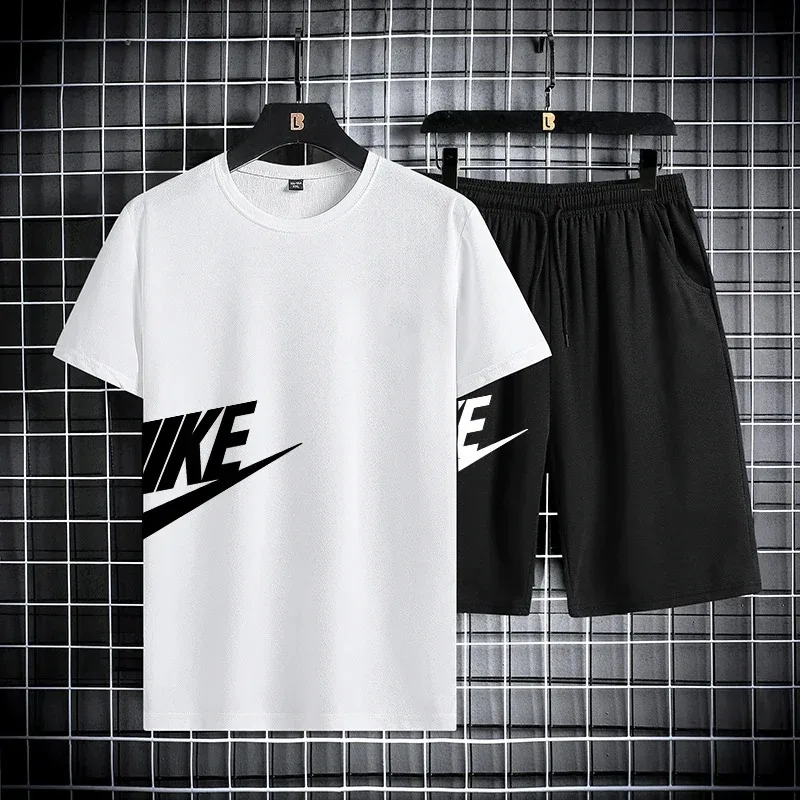 2026 New fashion trend: Men's short-sleeved T-shirt set, men's casual sports fitness running shorts duet set
2026 New fashion trend: Men's short-sleeved T-shirt set, men's casual sports fitness running shorts duet set