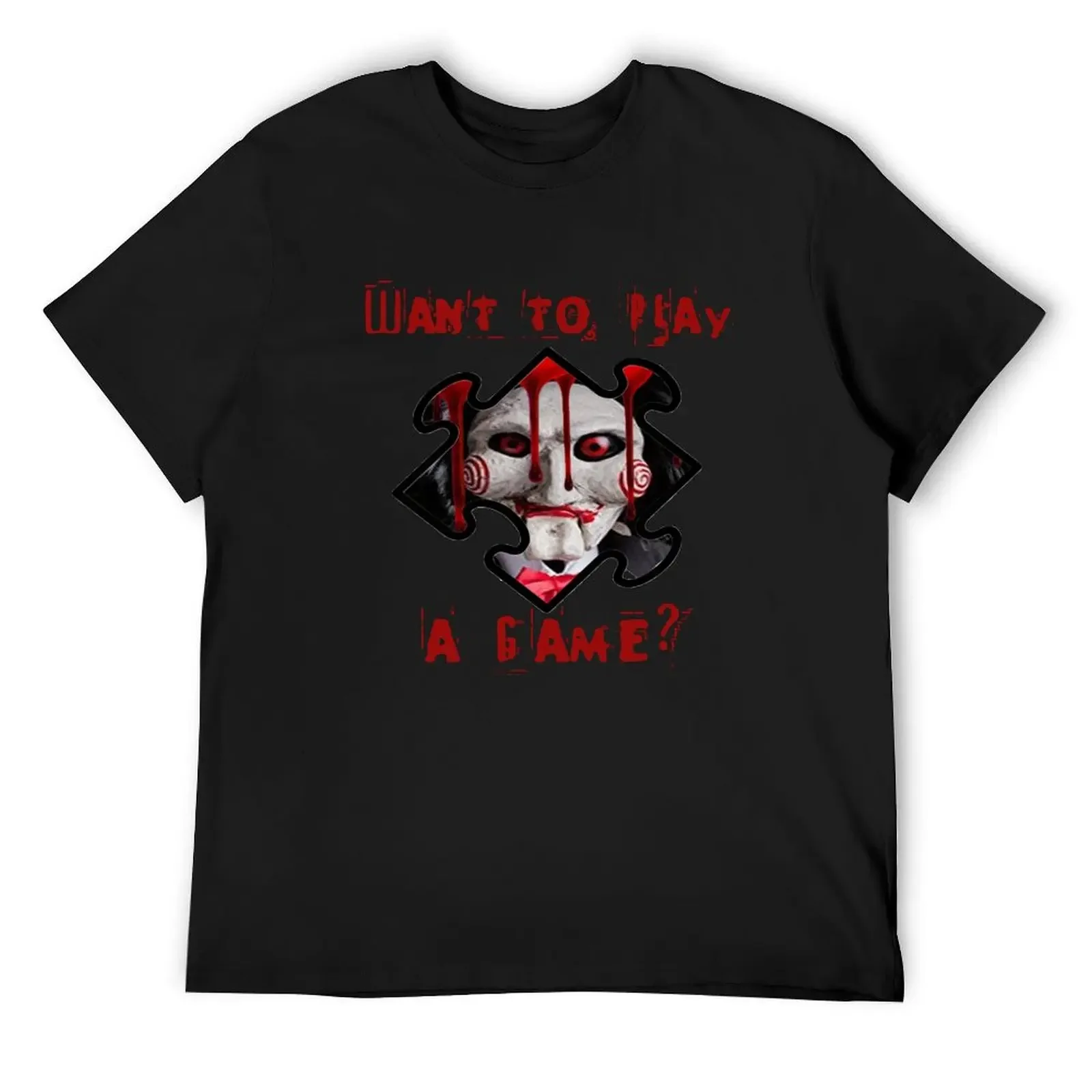 Jigsaw Billy the Puppet | Want to play a game T-Shirt T-shirts man oversizeds graphic shirts black t shirts for men
Jigsaw Billy the Puppet | Want to play a game T-Shirt T-shirts man oversizeds graphic shirts black t shirts for men