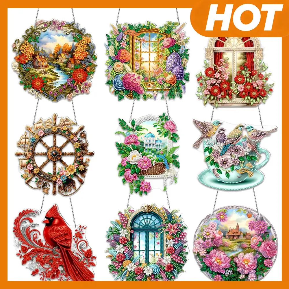 Наборы для творчества: акриловые 2D-панно, подвесные украшения из страз, декор для окон и стен, рукоделие
Наборы для творчества: акриловые 2D-панно, подвесные украшения из страз, декор для окон и стен, рукоделие