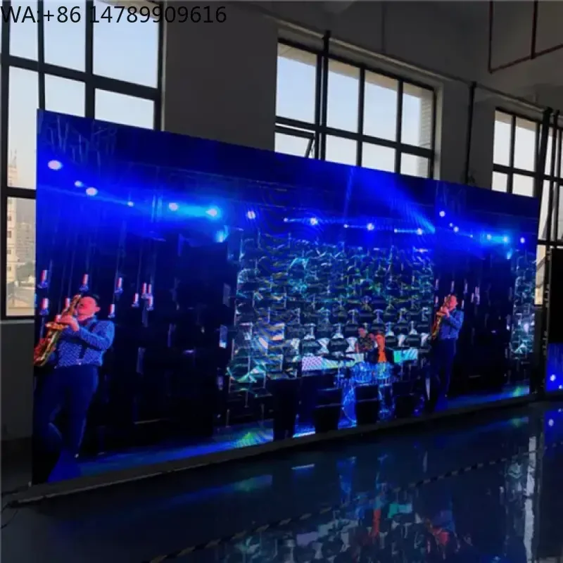 High Refresh Die-Cast Aluminum 500X500mm/500X1000mm Cabinet P3.91 Rental Indoor Advertising Display For Church/WeddingFully Cust
High Refresh Die-Cast Aluminum 500X500mm/500X1000mm Cabinet P3.91 Rental Indoor Advertising Display For Church/WeddingFully Cust