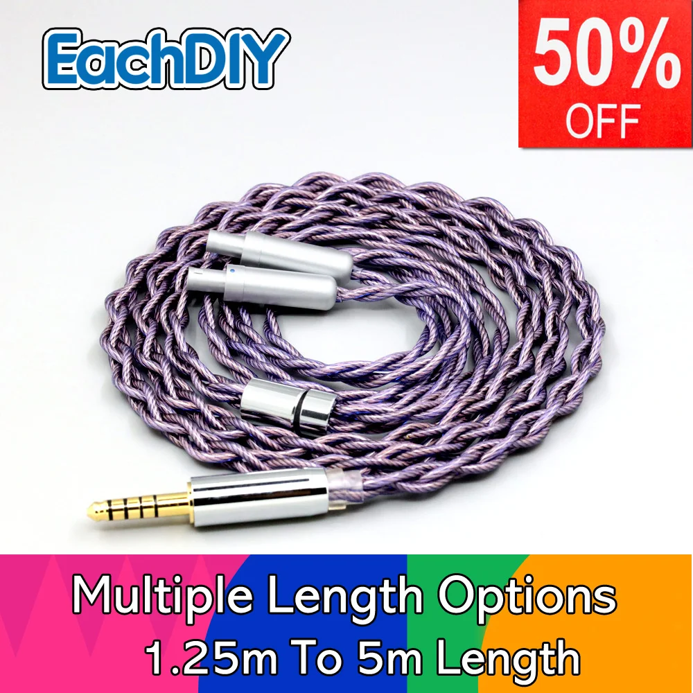 Type2 1.8mm 140 cores litz 7N OCC Headphone Earphone Cable For Sennheiser HD800 HD800s HD820s HD820 Dharma D1000 LN007877
Type2 1.8mm 140 cores litz 7N OCC Headphone Earphone Cable For Sennheiser HD800 HD800s HD820s HD820 Dharma D1000 LN007877