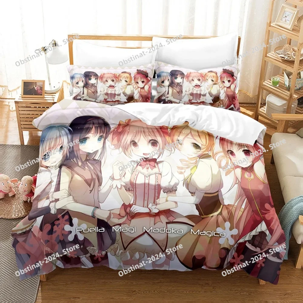Kawaii Anime Puella Magi Madoka Magica Bedding Sets Duvet Cover Set With Pillowcase Twin Full Queen King Bedclothes Bed Linen
Kawaii Anime Puella Magi Madoka Magica Bedding Sets Duvet Cover Set With Pillowcase Twin Full Queen King Bedclothes Bed Linen