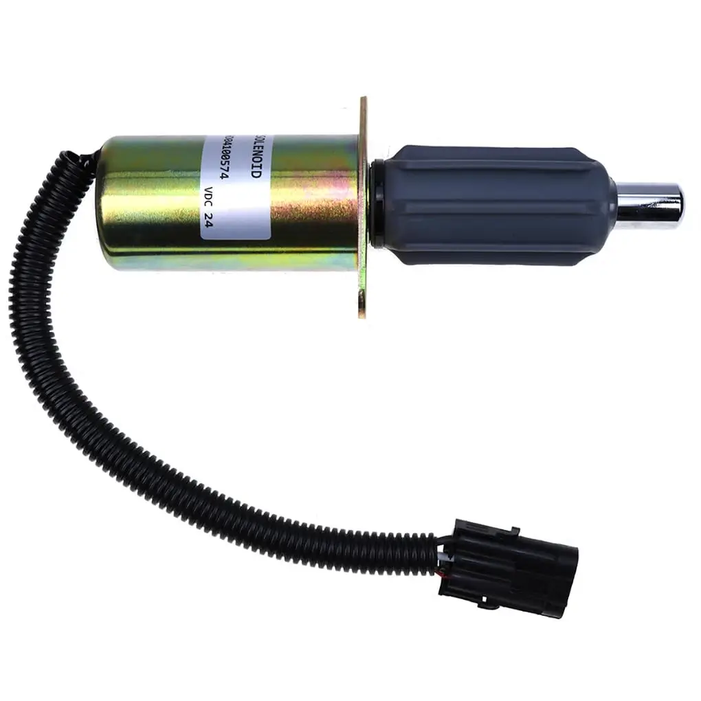 Fuel Stop Solenoid Valve, For Cummins Engine 6CT/6CTA/6C 8.3, 24V 3921980, excavator engine parts
Fuel Stop Solenoid Valve, For Cummins Engine 6CT/6CTA/6C 8.3, 24V 3921980, excavator engine parts