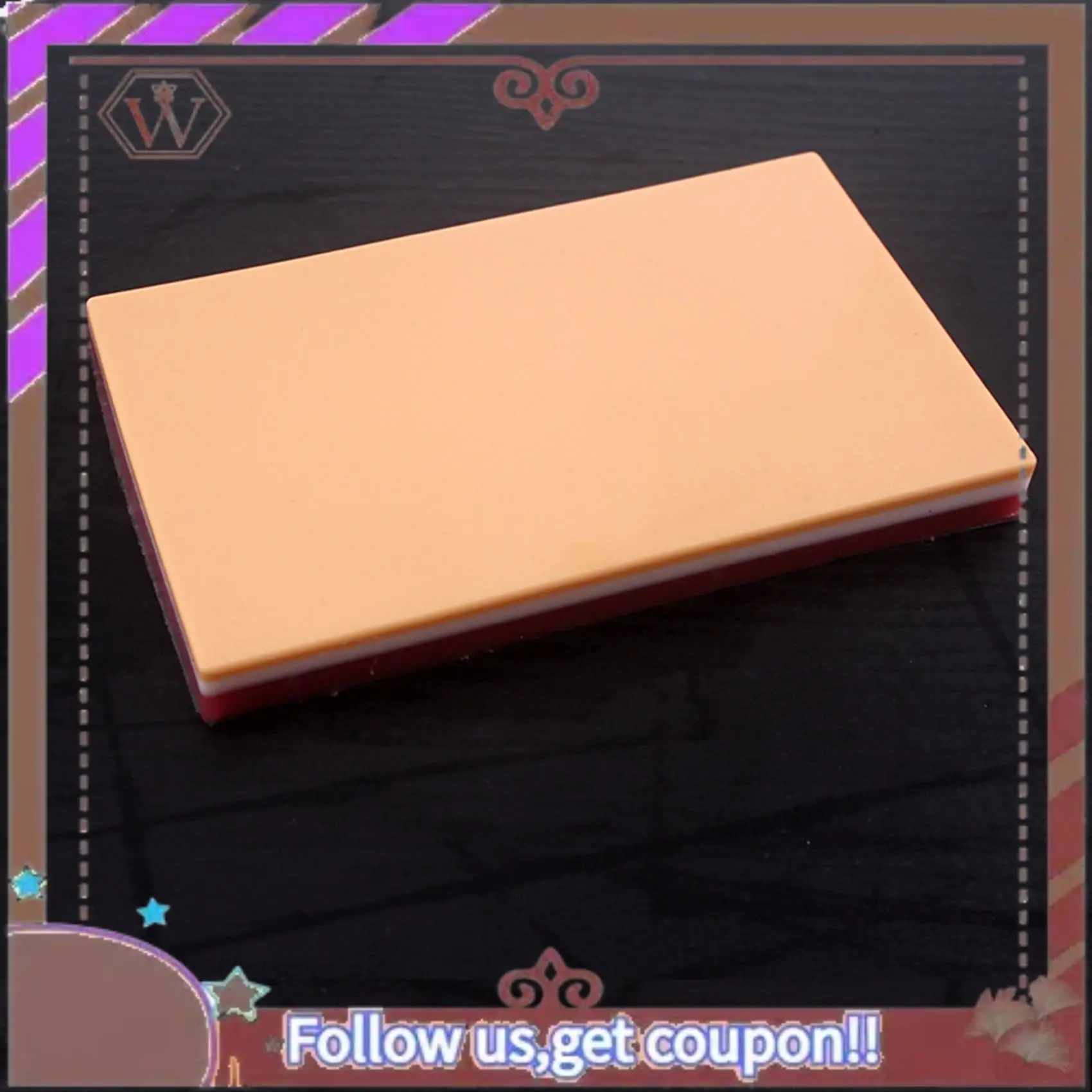 ABBG-Suture Pad Skin Model, Composite Muscle Ripstop, Reusable, Durable Suture Pad For Training Education.
ABBG-Suture Pad Skin Model, Composite Muscle Ripstop, Reusable, Durable Suture Pad For Training Education.