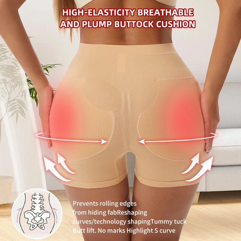 Women's Hip Enhancer Underwear With Removable Pads Tummy Control Shapewear Shorts Ladies Butt Lifter Padded Body Shaper Panties
Women's Hip Enhancer Underwear With Removable Pads Tummy Control Shapewear Shorts Ladies Butt Lifter Padded Body Shaper Panties