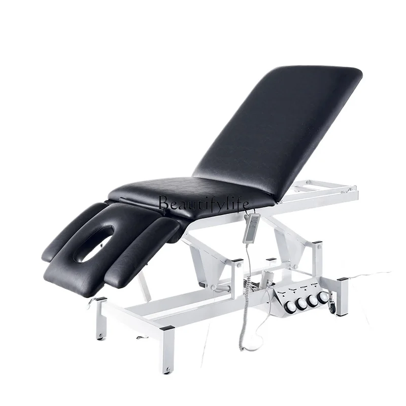 Electric chiropractic bed massage physiotherapy massage bed sports rehabilitation bed
Electric chiropractic bed massage physiotherapy massage bed sports rehabilitation bed