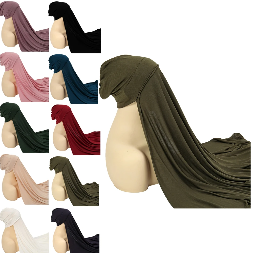 Instant Chiffon Hijab Scarf with Inner Cap Attached Neck Cover Turban Underscarf Hijab Bonnet for Women Muslim Fashion Headwrap
Instant Chiffon Hijab Scarf with Inner Cap Attached Neck Cover Turban Underscarf Hijab Bonnet for Women Muslim Fashion Headwrap