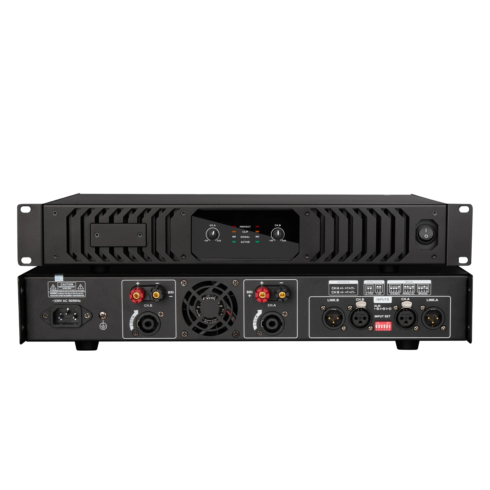 2 Channel Professional Digital Audio Amplifiers 1000W*2 With Class D Amplifier Board Use For DJ Stage Performance Sound Amp
2 Channel Professional Digital Audio Amplifiers 1000W*2 With Class D Amplifier Board Use For DJ Stage Performance Sound Amp