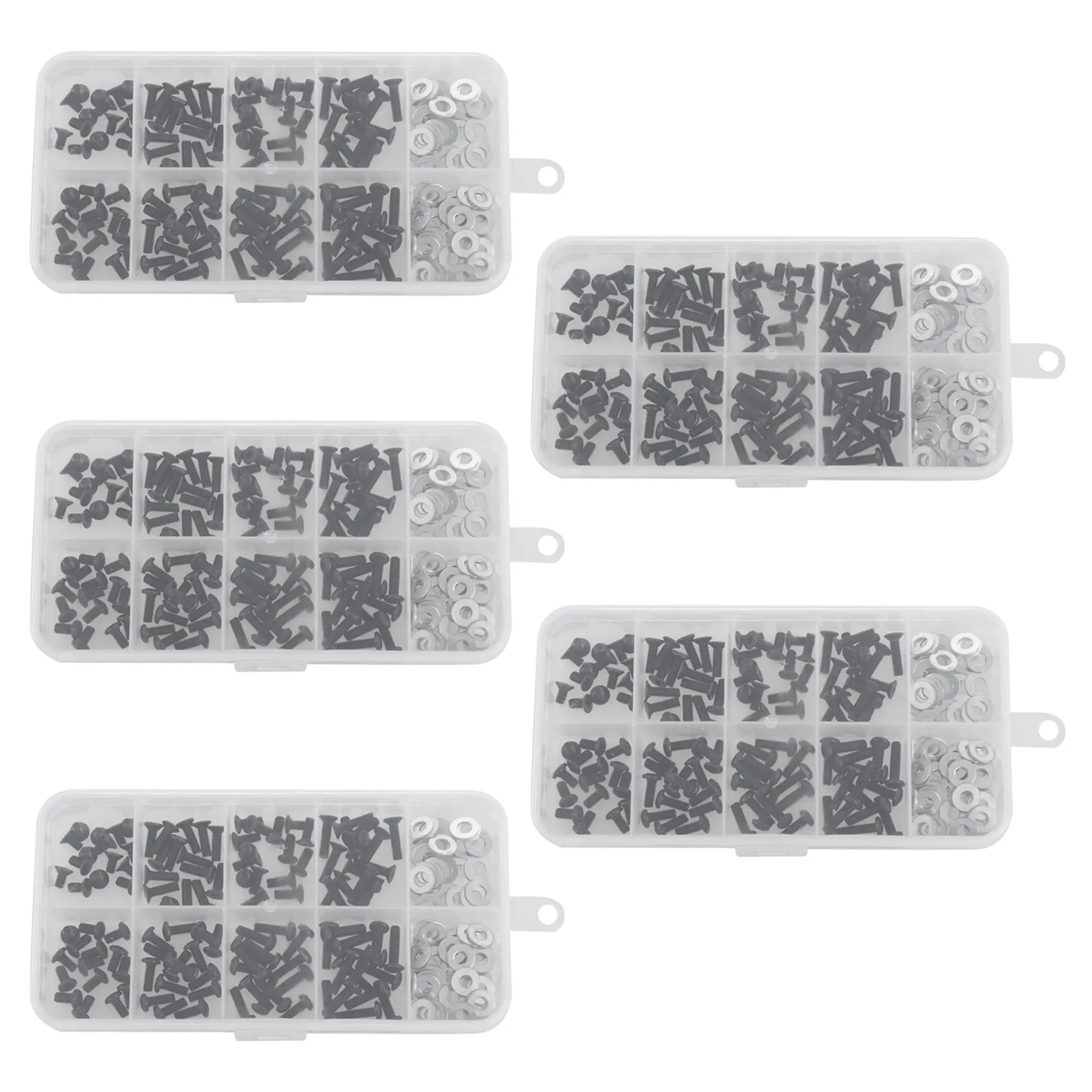 Screws Box Set For 1/10 HSP Traxxas Tamiya HPI Kyosho D90 SRC10 Remote Control RC Car Parts 900Pcs-AT36
Screws Box Set For 1/10 HSP Traxxas Tamiya HPI Kyosho D90 SRC10 Remote Control RC Car Parts 900Pcs-AT36