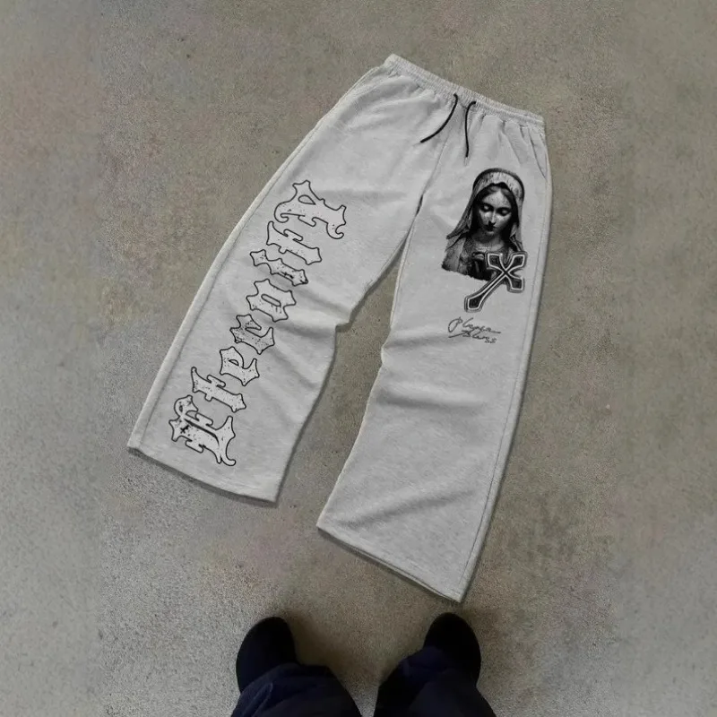 2000s Clothing Y2k Vintage Gothic Men Pants Streetwear Moda Hombre 2026 Pantalones Baggy Straight Pants Joggers for Man
2000s Clothing Y2k Vintage Gothic Men Pants Streetwear Moda Hombre 2026 Pantalones Baggy Straight Pants Joggers for Man