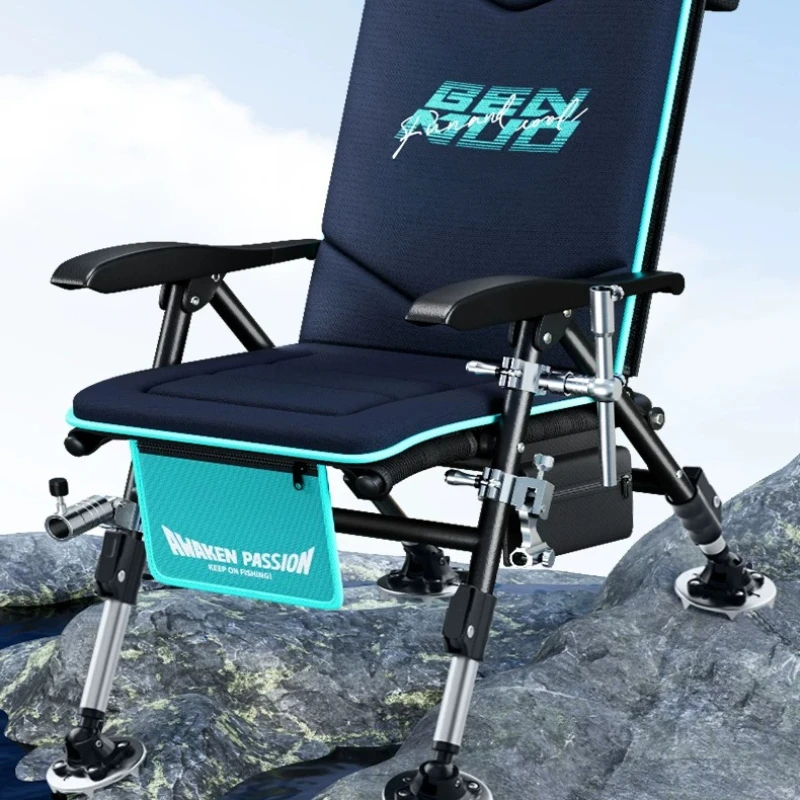 Breathable Mesh Reclining Fishing Chair Waterproof HeavyDuty 150kg Support Foldable All-Terrain with Carry Bag for River Fishing
Breathable Mesh Reclining Fishing Chair Waterproof HeavyDuty 150kg Support Foldable All-Terrain with Carry Bag for River Fishing