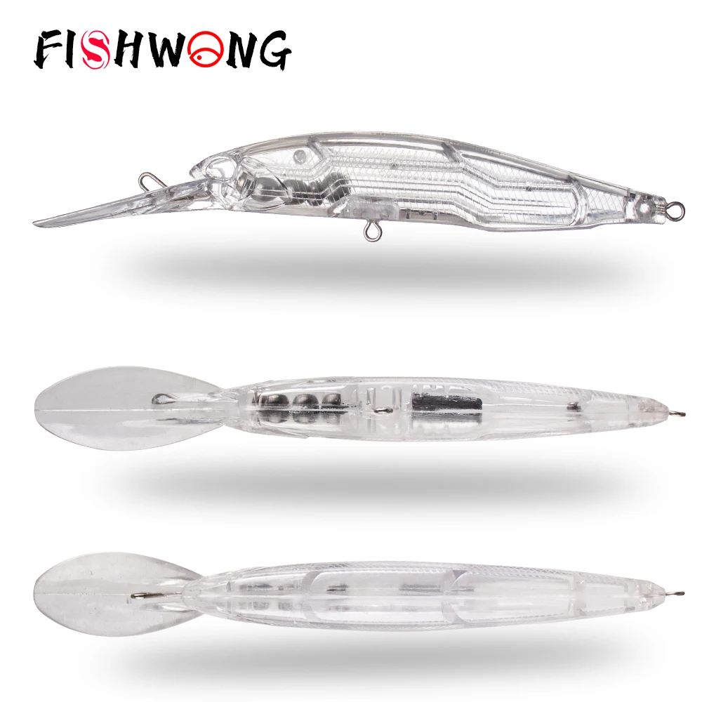 FISHWONG 10PCS / LOT Blank Lure 14CM 15.5G Floating Minnow Artificial Hard Bait Unpainted Minnow DIY Fishing Lure
FISHWONG 10PCS / LOT Blank Lure 14CM 15.5G Floating Minnow Artificial Hard Bait Unpainted Minnow DIY Fishing Lure