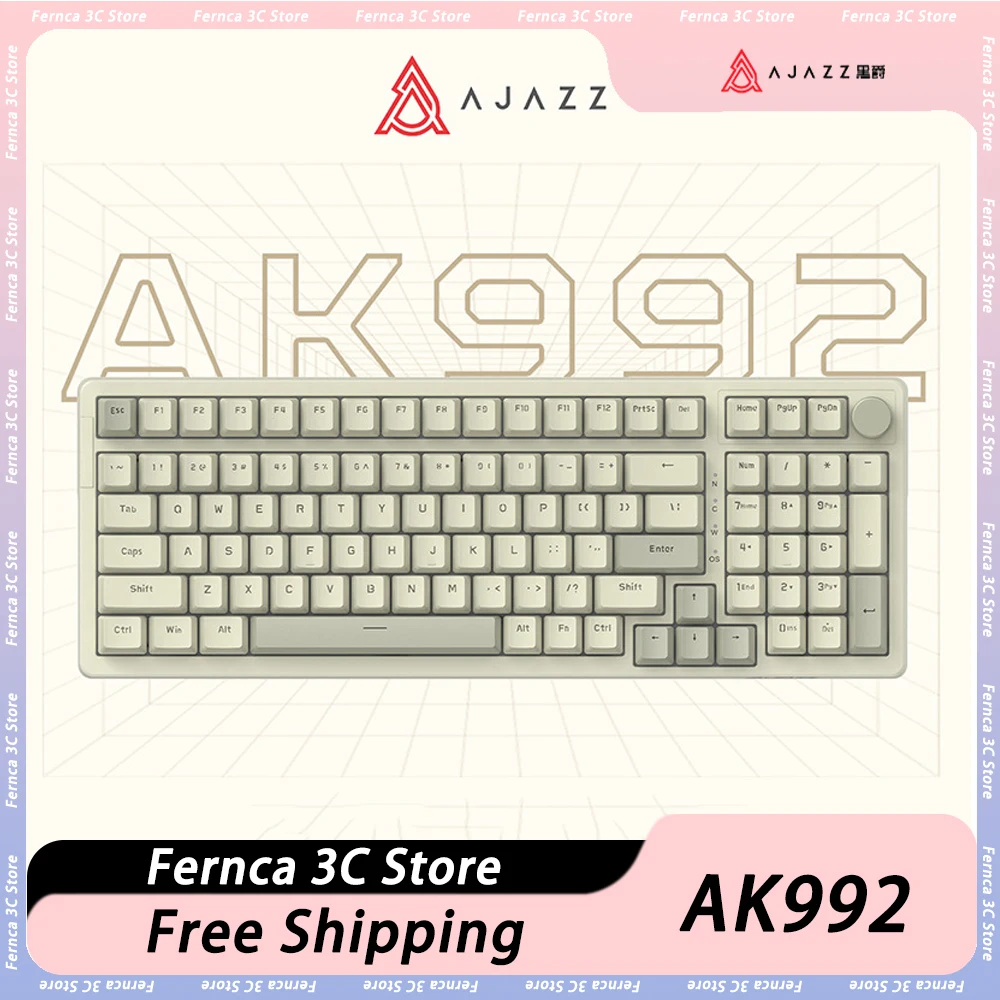 Проводная Механическая клавиатура Ajazz AK992, эргономичная компьютерная клавиатура с 98 клавишами, USB, игровая офисная механическая клавиатура, подарок
Проводная Механическая клавиатура Ajazz AK992, эргономичная компьютерная клавиатура с 98 клавишами, USB, игровая офисная механическая клавиатура, подарок