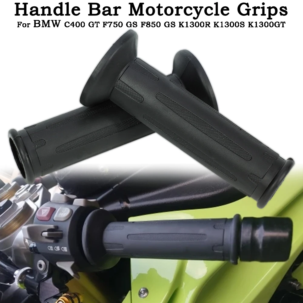 Motorcycle Black Handlebar Handle For BMW C400 GT F750 GS F850 GS K1300R K1300S K1300GT Motorcycle Grips Rubber Hand Grips Cover
Motorcycle Black Handlebar Handle For BMW C400 GT F750 GS F850 GS K1300R K1300S K1300GT Motorcycle Grips Rubber Hand Grips Cover