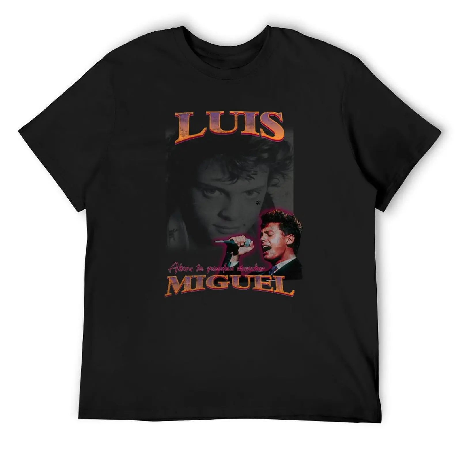 Luis Miguel T-Shirt sports fans valentines clothes cotton graphic tees black t-shirts for men
Luis Miguel T-Shirt sports fans valentines clothes cotton graphic tees black t-shirts for men