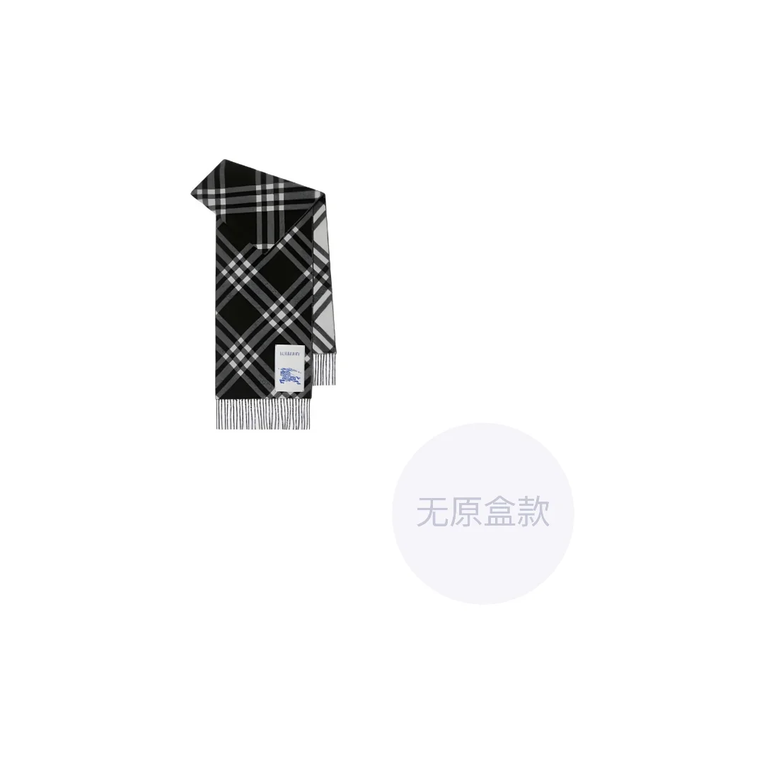 Burberry Checkered Cashmere Scarf
Burberry Checkered Cashmere Scarf