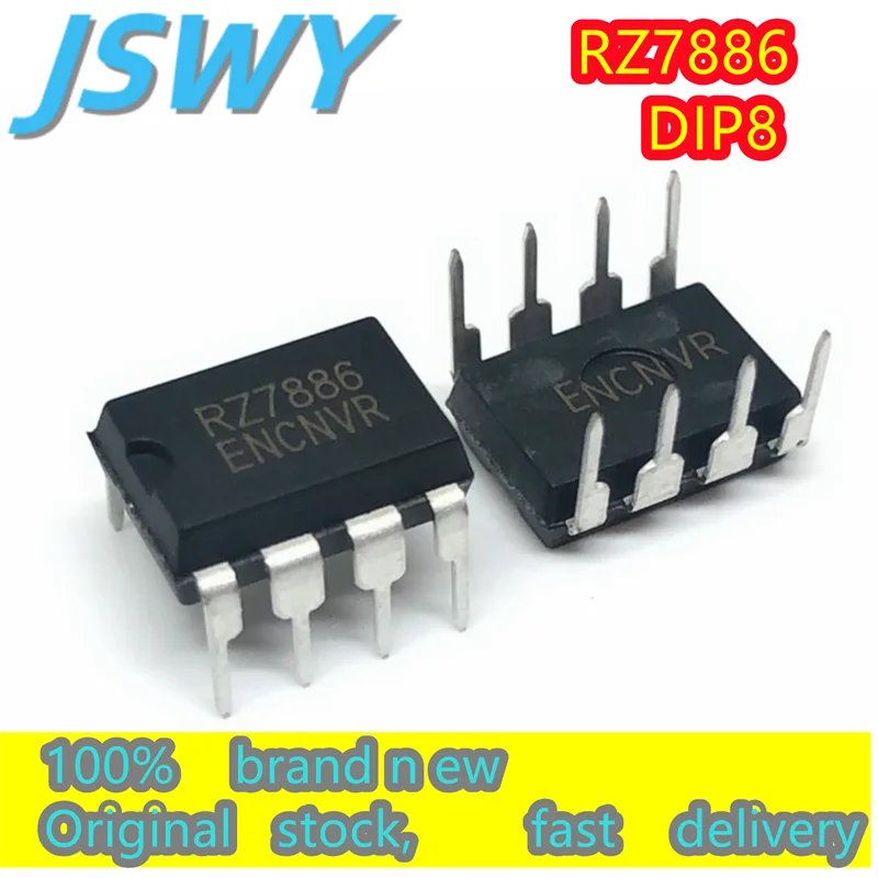 (5/100 pieces) RZ7886 DIP8 high current motor driver chip up to 13A for electric toys new original stock fast delivery
(5/100 pieces) RZ7886 DIP8 high current motor driver chip up to 13A for electric toys new original stock fast delivery