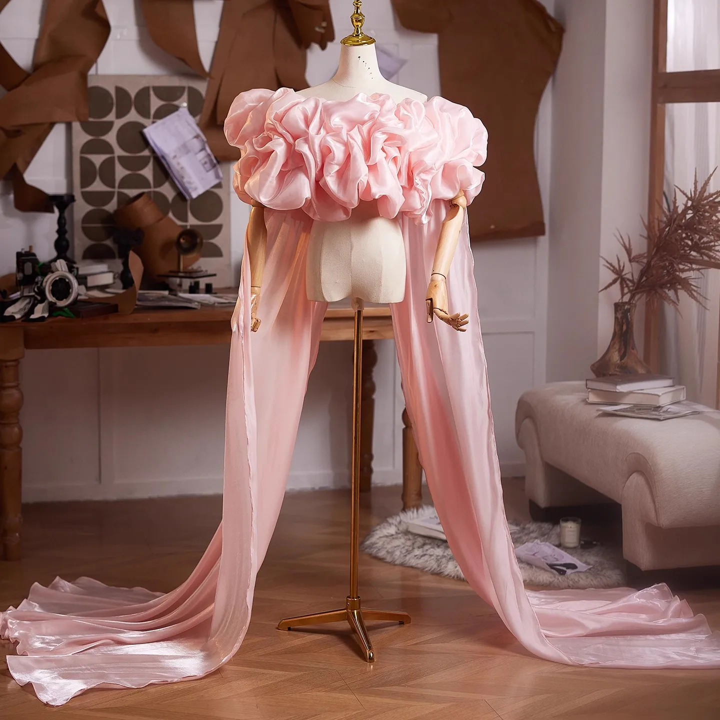 Women's Spring Summer Big Pink Pashmina Female Performance Party Show Cosplay Shawl Cloak Collar R3005
Women's Spring Summer Big Pink Pashmina Female Performance Party Show Cosplay Shawl Cloak Collar R3005