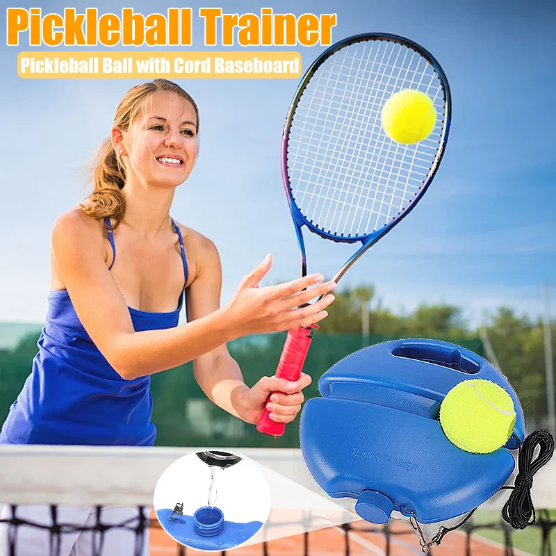 Professional Elastic Rope Tennis Trainer: Durable Self-Rebound Single Base with Ball for Adult Outdoor Practice & Training Aids
Professional Elastic Rope Tennis Trainer: Durable Self-Rebound Single Base with Ball for Adult Outdoor Practice & Training Aids