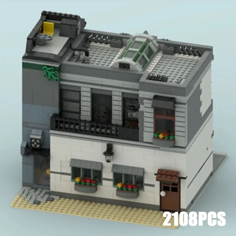 Moc Building Bricks Модель с видом на улицу Классический кирпичный банк Технология Модульные блоки Подарки Игрушки для детей Наборы для самостоятельной сборки
Moc Building Bricks Модель с видом на улицу Классический кирпичный банк Технология Модульные блоки Подарки Игрушки для детей Наборы для самостоятельной сборки