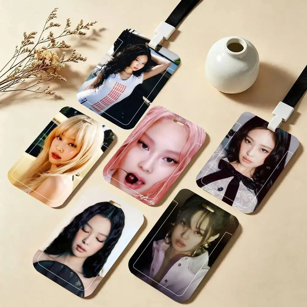 1pc J-Jennie Kim ID Card Holder Neck Strap Pendant Door Badge Holder Lanyards Keychain Work Credential
1pc J-Jennie Kim ID Card Holder Neck Strap Pendant Door Badge Holder Lanyards Keychain Work Credential