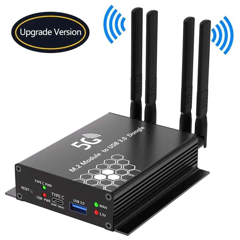 Wireless Converter Riser NGFF M.2 B Key to USB 3.0 Adapter with SIM Card Slot Support SIM/MicroSIM/Nano SIM Card 3G 4G 5G Module
Wireless Converter Riser NGFF M.2 B Key to USB 3.0 Adapter with SIM Card Slot Support SIM/MicroSIM/Nano SIM Card 3G 4G 5G Module
