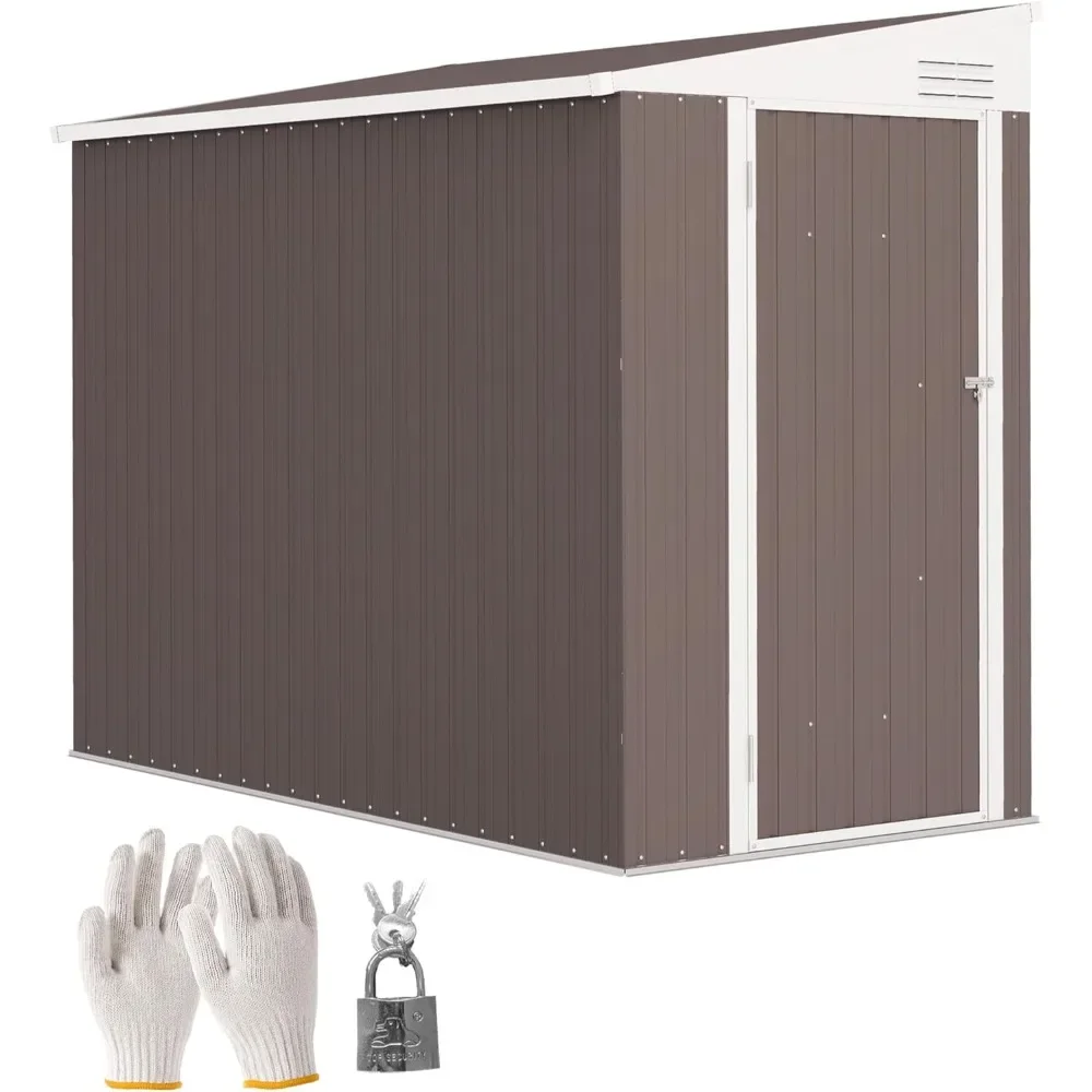 4' X 8' Metal Outdoor Storage Shed, Lean To Storage Sheds, Garden Tool Storage House, Shed
4' X 8' Metal Outdoor Storage Shed, Lean To Storage Sheds, Garden Tool Storage House, Shed