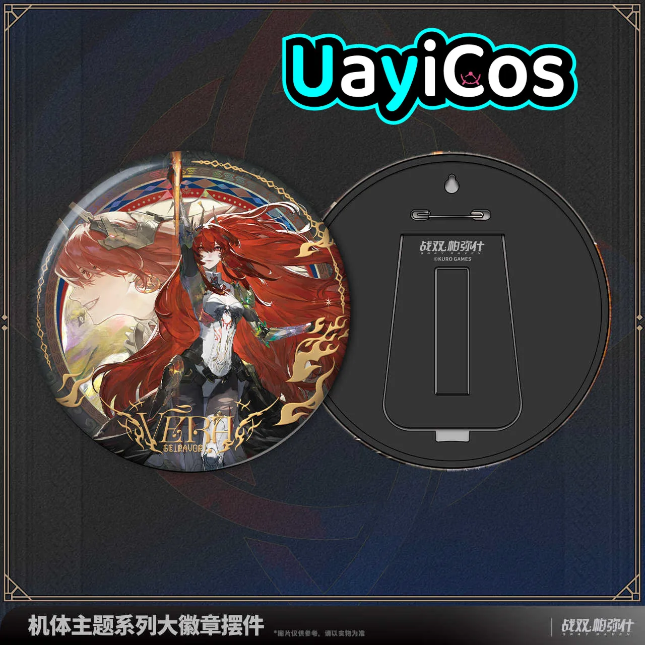 Official GRAY RAVEN:PUNISHING Vera Large Tinplate Badge Brooch Pins Ornament Doll Accessories Anime Game Toy Kids Gifts
Official GRAY RAVEN:PUNISHING Vera Large Tinplate Badge Brooch Pins Ornament Doll Accessories Anime Game Toy Kids Gifts